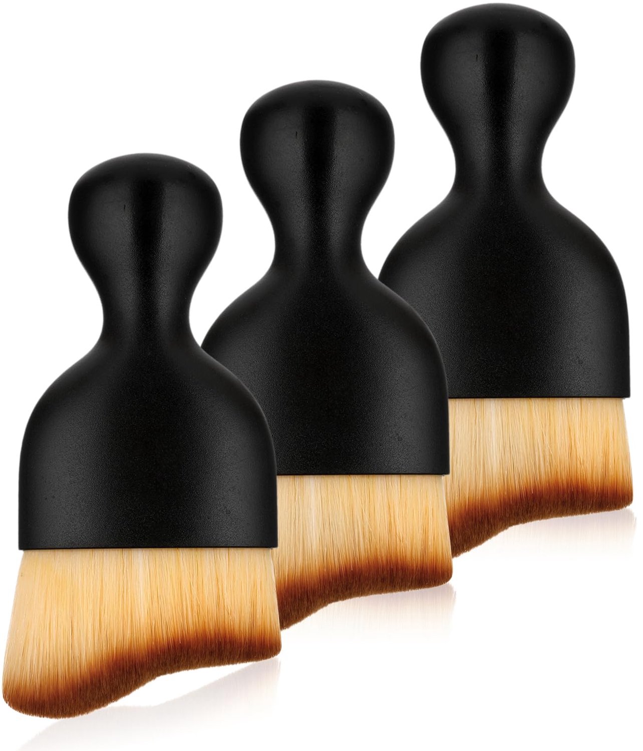 3 Delige Auto Interieur Reinigingsborstel Set - Krasvrije Borstels voor Auto Detailing