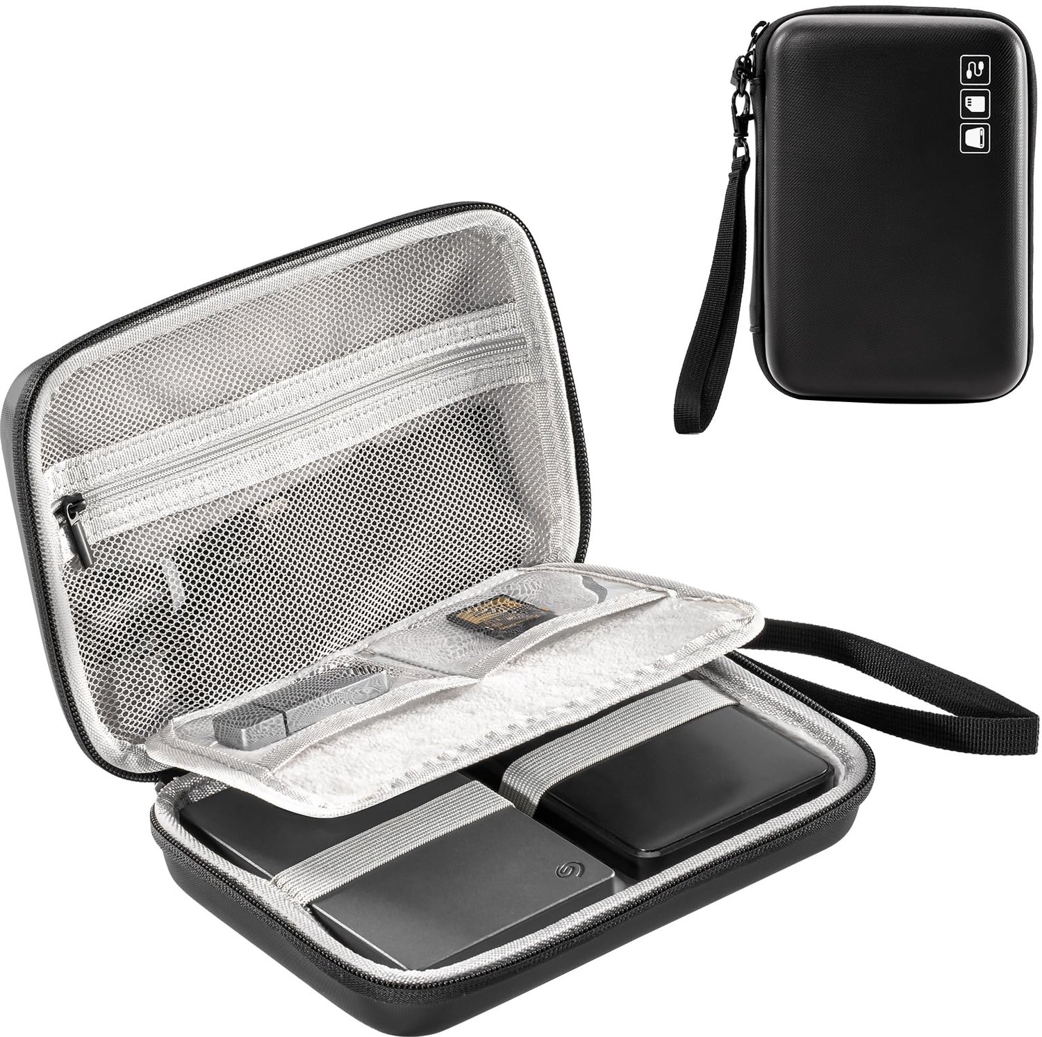 Hard Case voor Externe Harde Schijven tot 2,5 Inch