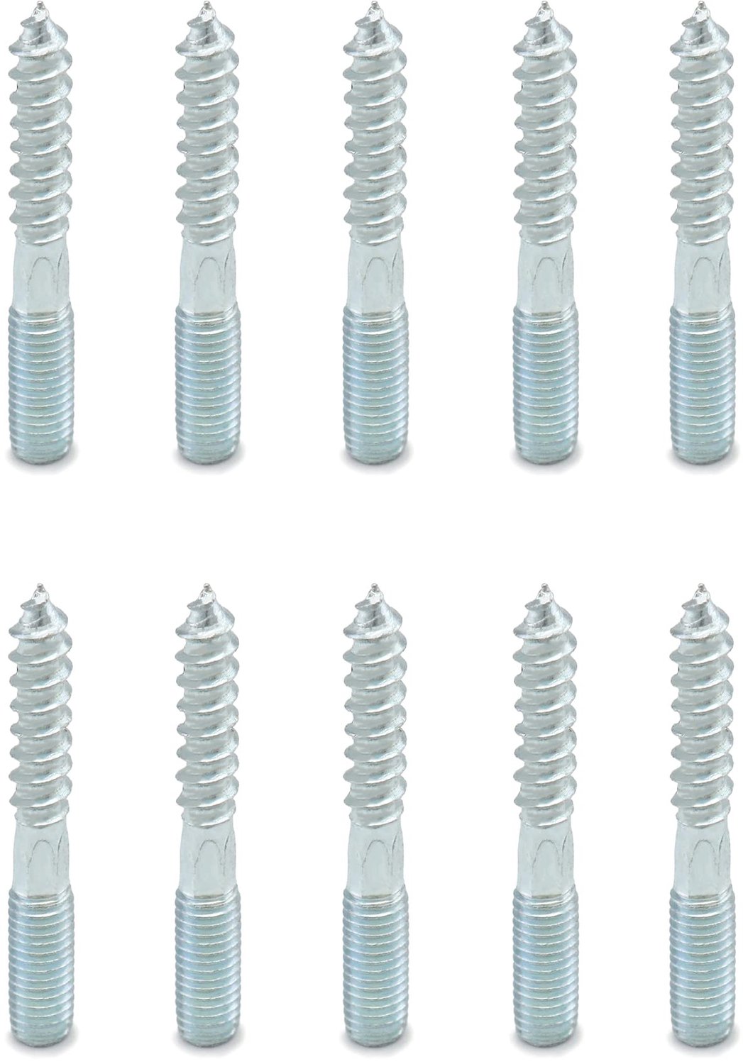 10 Stuks Hangerbouten M8 x 60mm voor Meubelassemblage