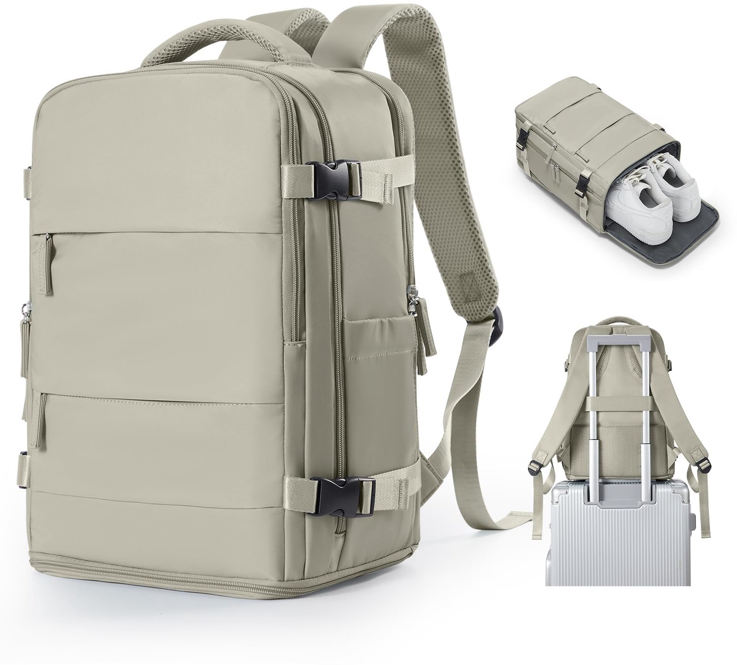 Travel Backpack 40x30x20cm - Handbagage voor Ryanair en Wizzair