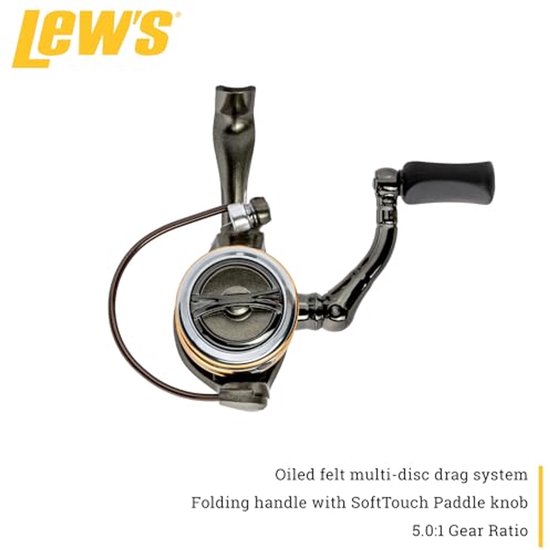 Spinning Reel - 7 lagers - Lichtgewicht - Metallic Grijs/Zilver/Goud — afbeelding 4