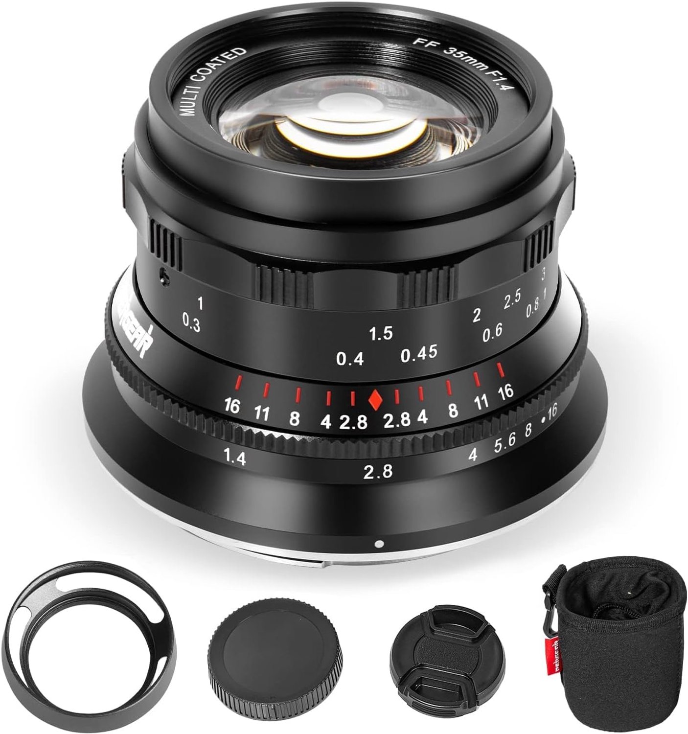 35mm F1.4 Handmatige Focus Lens - Voor Sony E-Mount Camera's