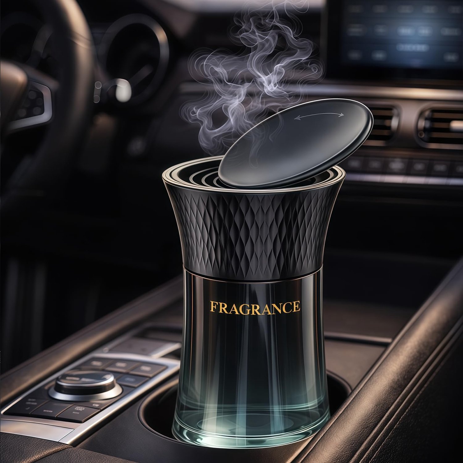 Auto Luchtverfrisser 110ml Zandloper Design Eiffeltoren Citrus