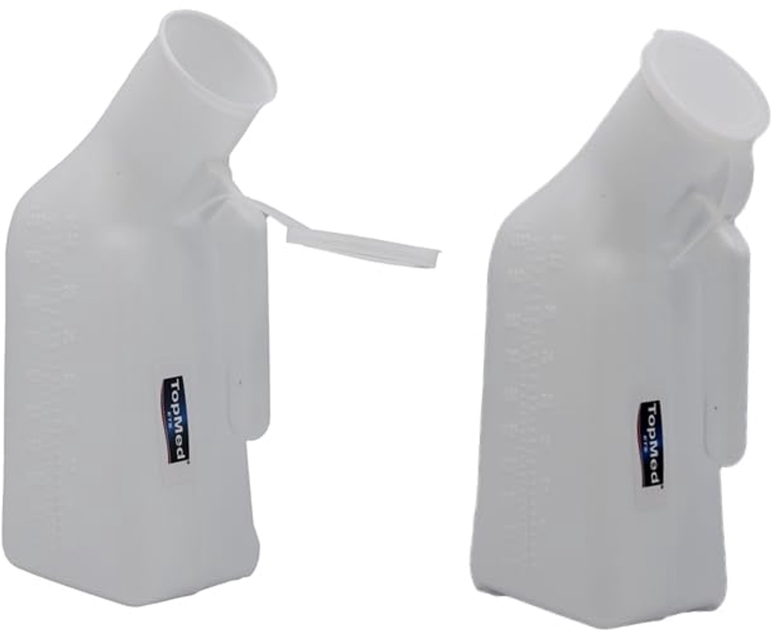 Urinefles voor Mannen met Deksel - 30oz/1000ml (2 Stuks)