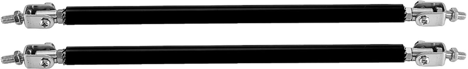 Steunstangen 20 Cm - Verstelbare Diffusor - Auto Bumper Bar - Aluminium - Universele Pasvorm - Lichtgewicht en Duurzaam - Splittersteunen