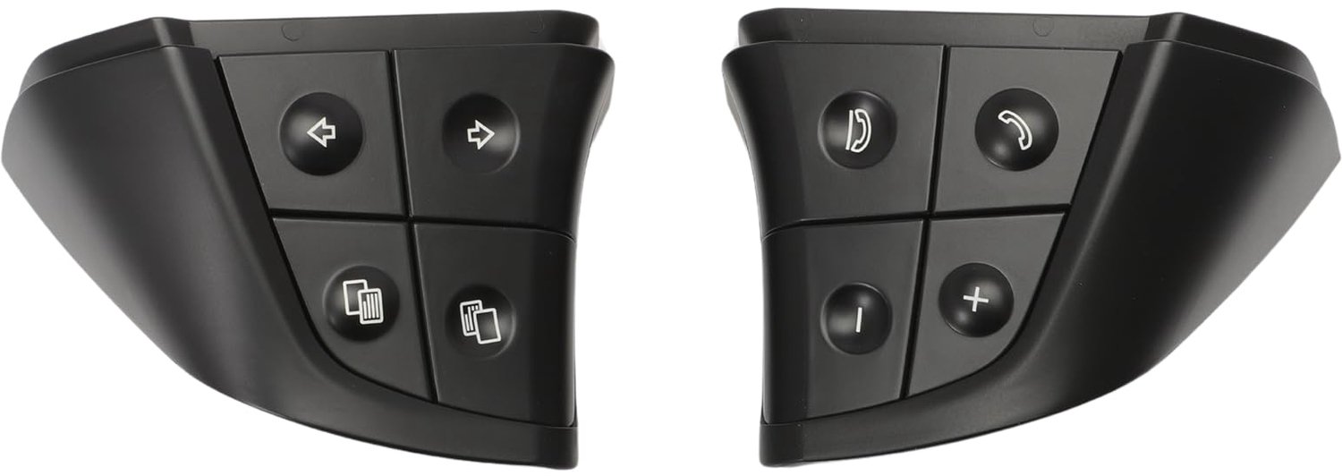 Multifunctionele Stuurwiel Schakelaar - 2 Stuks - Hoogwaardige ABS Materialen - Zwart - Stuurwiel Knop - Geschikt voor Mercedes GL ML R B...