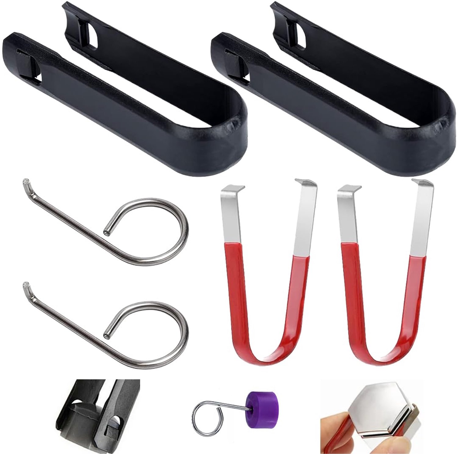 Set van 6 Tools voor het Verwijderen van Boutdeksels