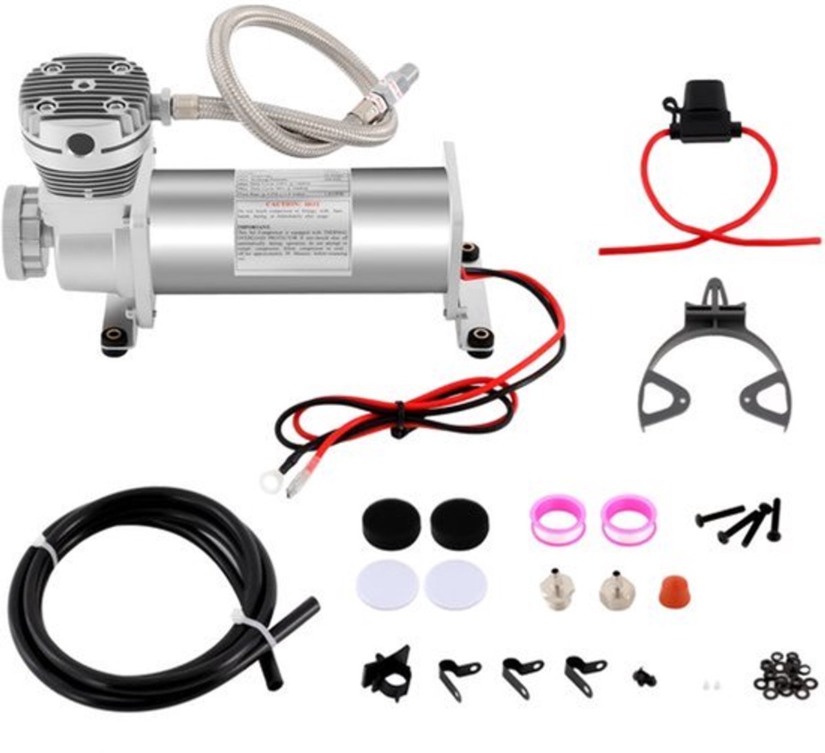 Luchtcompressor Draagbare 12V - 200 PSI Max Werkdruk - 5.13 Kg Gewicht - Voor Auto En Motorfiets