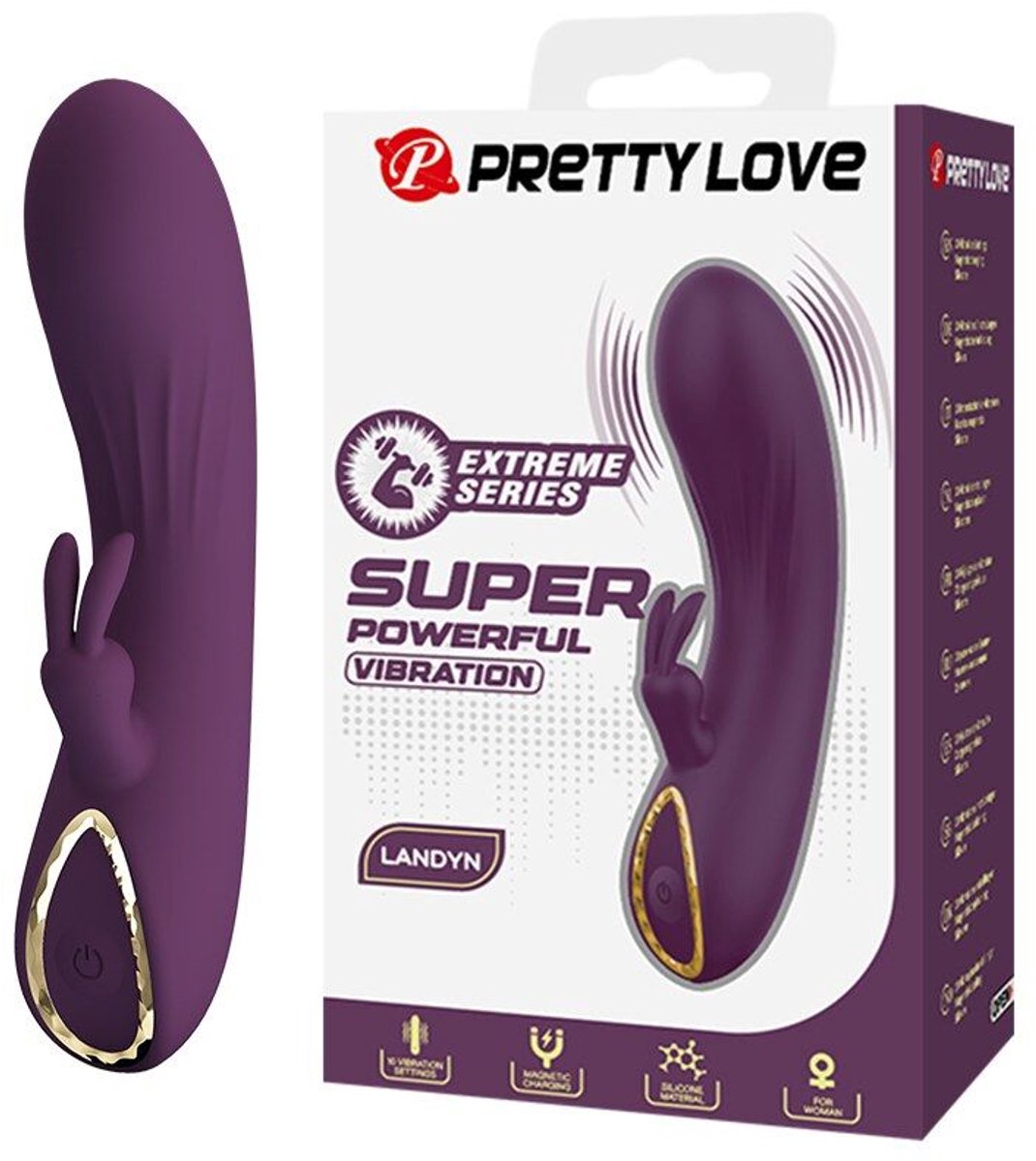 Landyn Oplaadbare Rabbit Vibrator