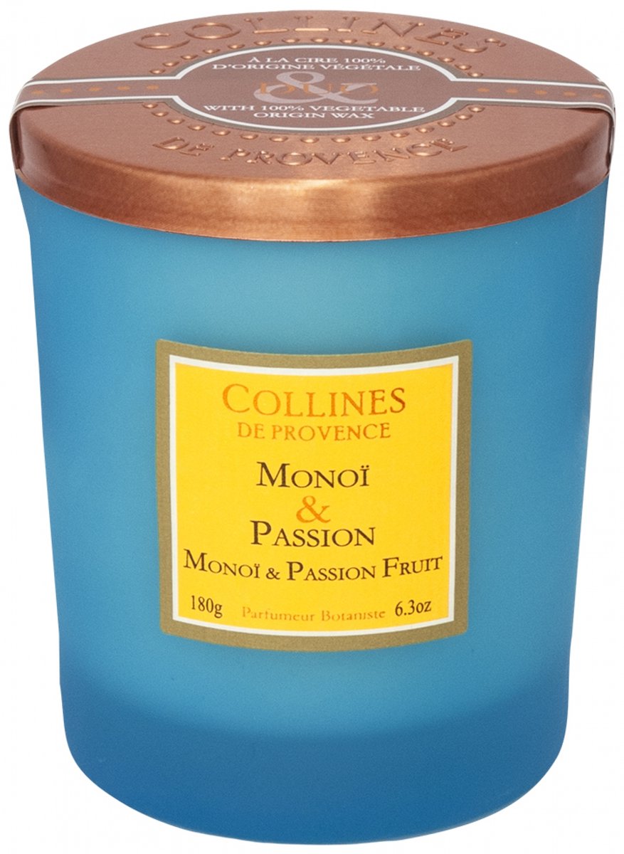 Collines de Provence Duo Kaars 180 g (Geur : Monoï & Passie)