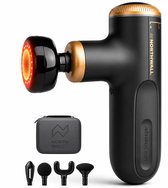Northwall G2 Gold Series - Mini Massage Gun met Variabele Amplitude - Professioneel Massage Apparaat - Infrarood Massagekop - Massage Pistool Inclusief Koffer - 5 Opzetstukken