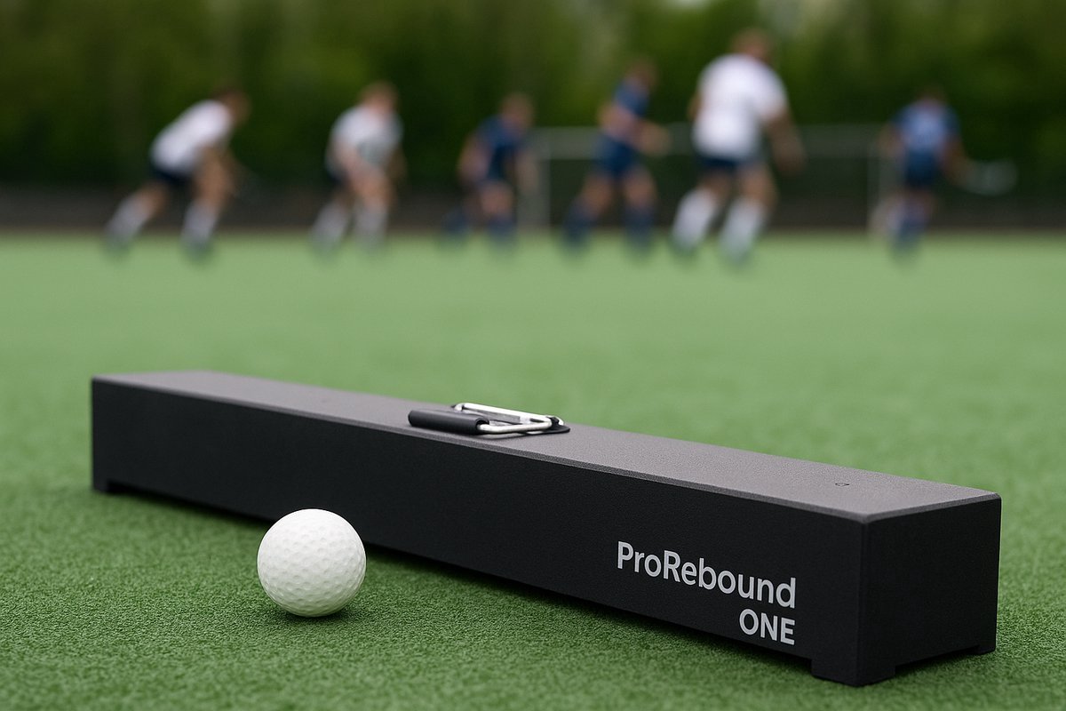Hockey Rebounder box premium - ProRebound ONE - Professionele Hockey Rebounder Balk - Premium Rebound Trainer voor Techniek, Passing & Balcontrole - Duurzaam Kunststof - Indoor & Outdoor