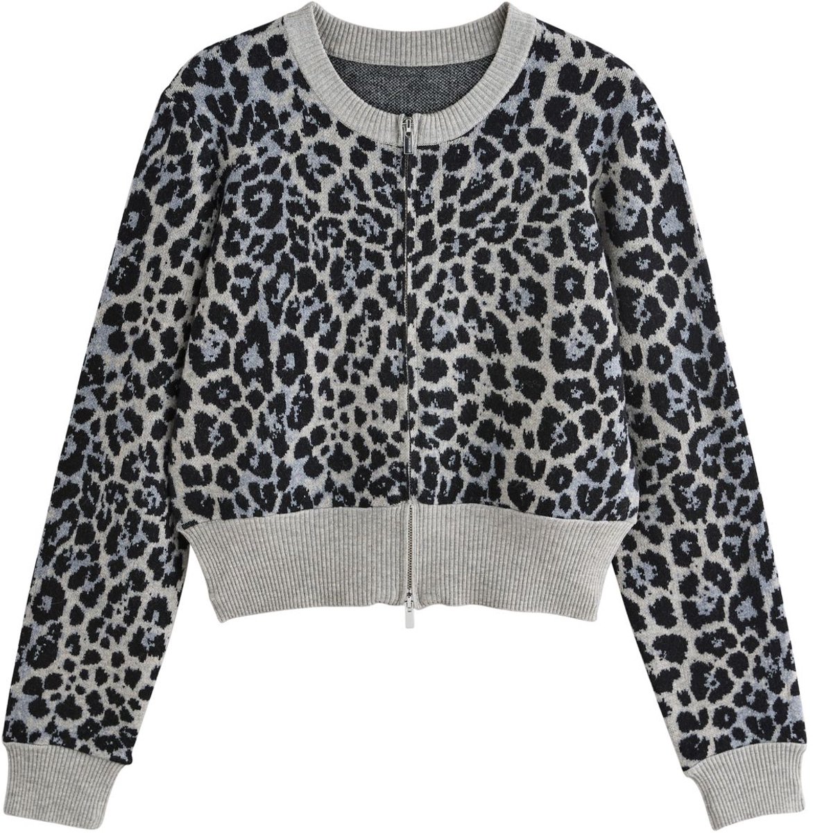 Next - Dames - Warm vest met rits - Grijs
