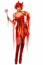 Smiffys - Halloween - Serious Fun - Naughty Devil - Maat S - Verkleden - Duivel