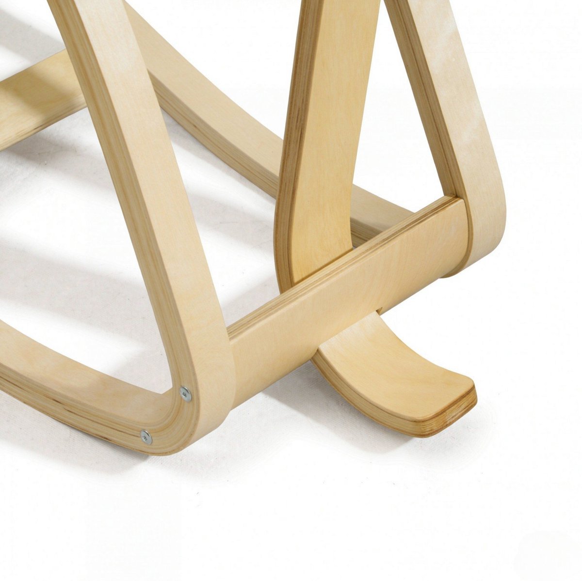 REDOM - Ergonomische kniestoel met rugleuning - Schommelmechanisme - Berkenhouten frame - Stof en hout - Bureau, meditatie en thuiswerk - 51 x 84 x 93 cm thumbnail 2