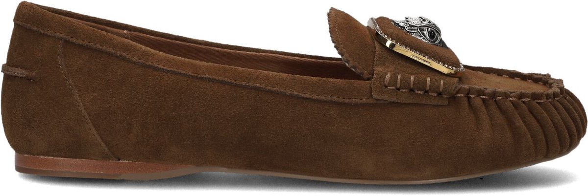 Kurt Geiger London Pimlico Moccasin Mocassins Dames - Instappers - Bruin - Maat 42