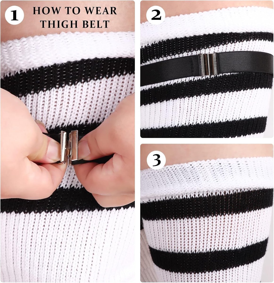 Plus Size Dames Dikke Over de Knie Kousen - Extra Lange Thigh High Sokken voor Comfort en Warmte