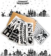 Raamstickers Sinterklaas en Kerst XL 145-delig – Elk jaar opnieuw te gebruiken