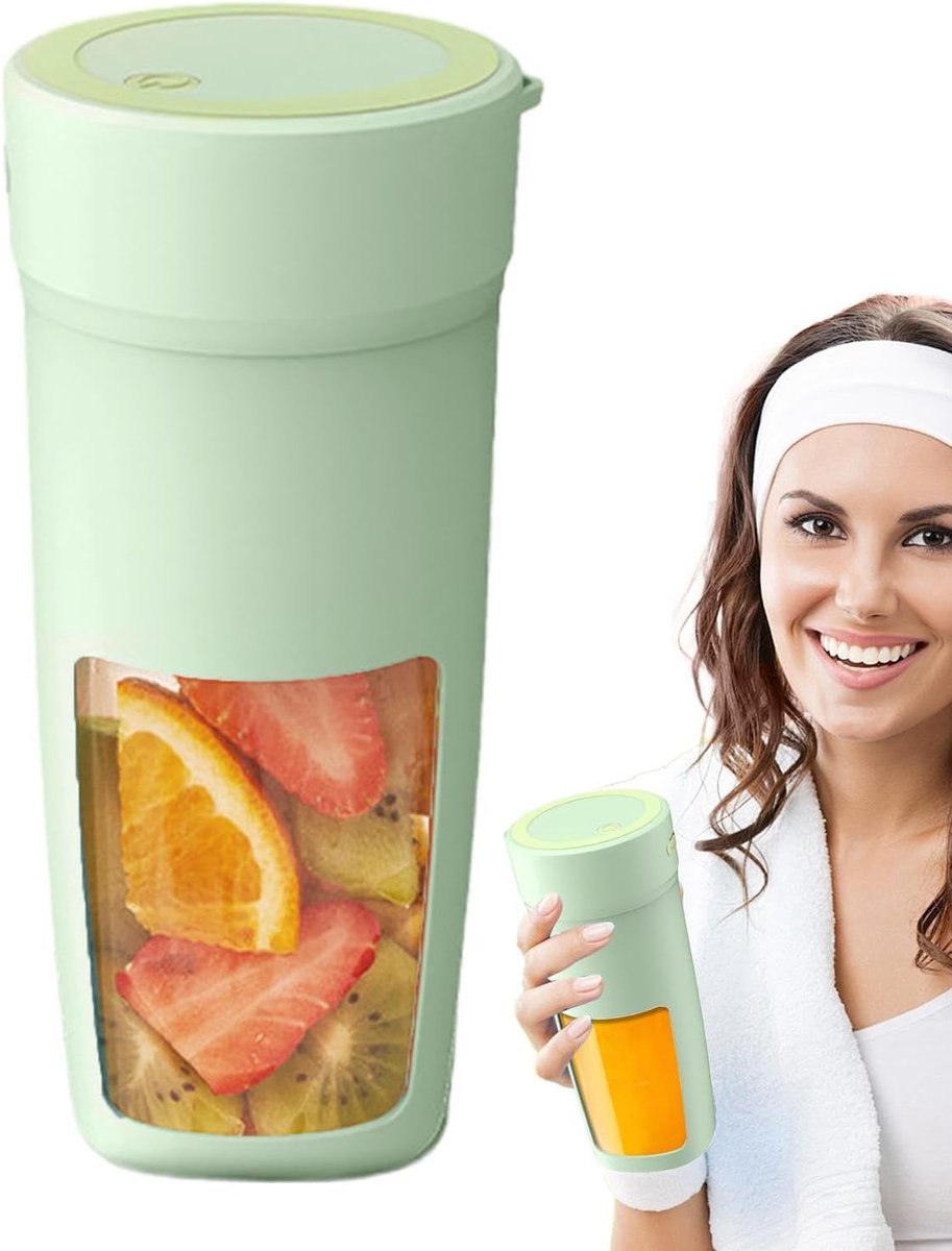 Draagbare sapcentrifuge, draagbare sapcentrifuge | Kleine oplaadbare elektrische smoothieblender voor op reis - Multifunctionele persoonlijke fruitmixers Sapcentrifuge voor op reis, bereiding