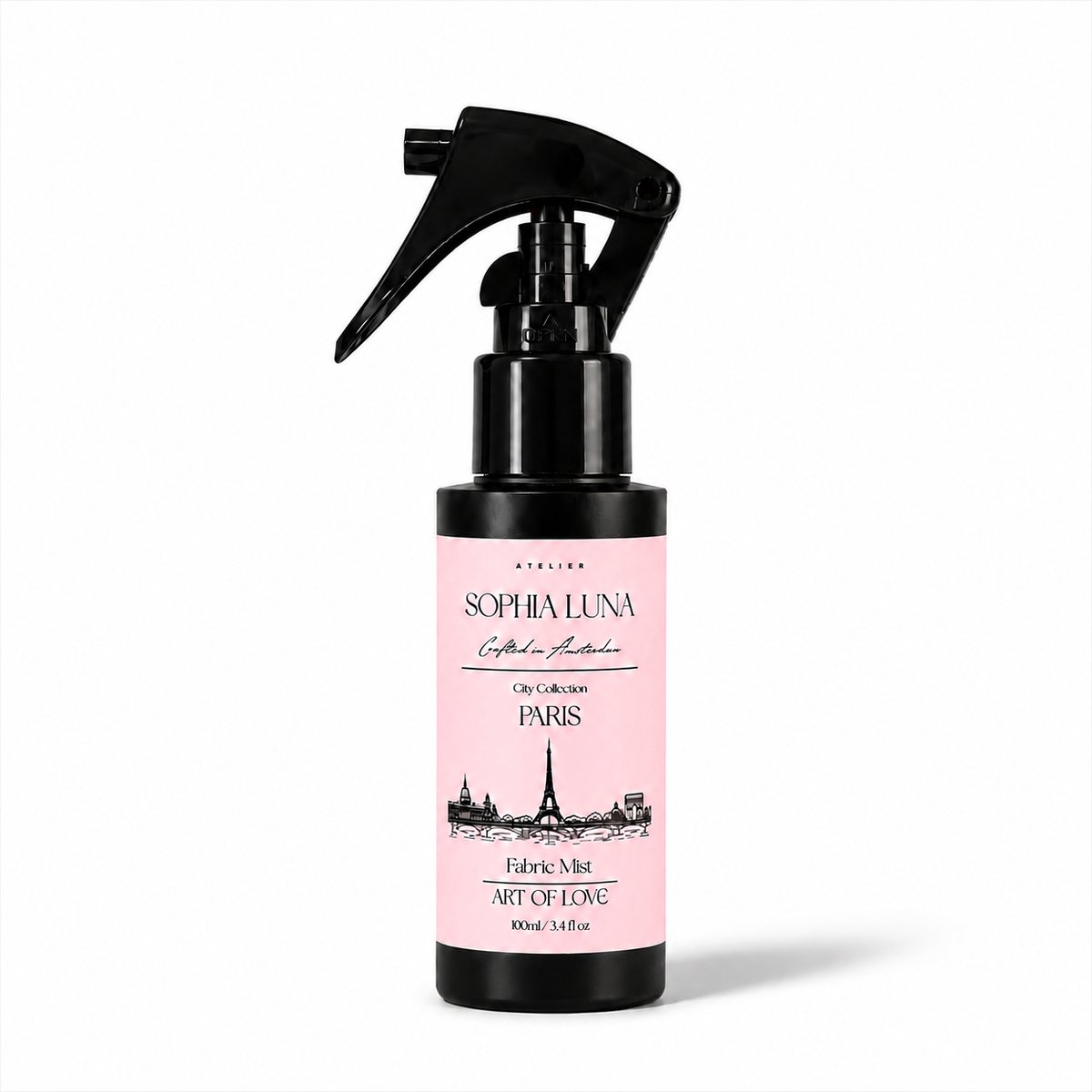 Atelier Sophia Luna The Art of Love – Autoparfum & Textielspray – Voor Kleding, Gordijnen, Bed en Bekleding – Tot 700 Sprays – 100 ml