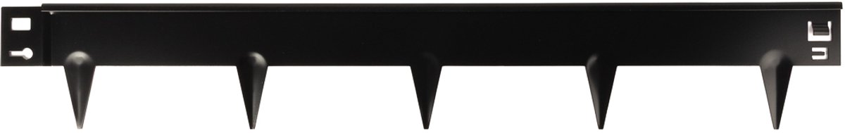 Zwarte Borderrand met Omgevouwen Rand 16 x 106 cm | Per stuk