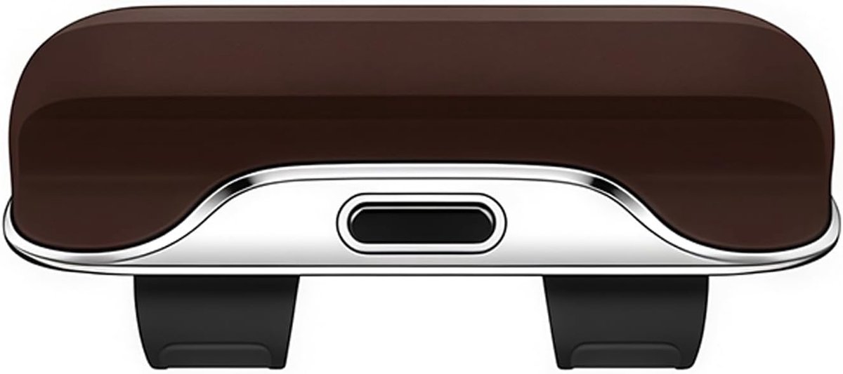 Autobrillenetui - Organizer voor zonnebrillen in de auto - Auto-interieuraccessoires - Organizer voor zonnebrillen in de zonneklep - Zonnebrilaccessoires - Geschikt voor de meeste sedans, SUV's en vrachtwagens - 18,5*6,5*8 cm - Bruin - ABS-materiaal