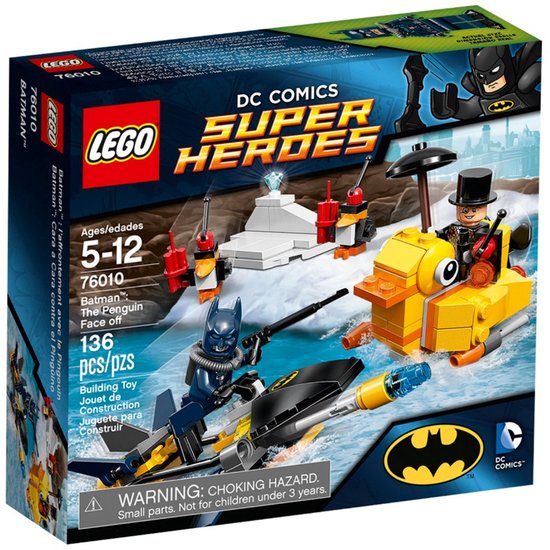 LEGO Marvel Super Heroes Batman: The Penguin Face off, Bouwpakket, 5 jaar, 136 stuk(s)