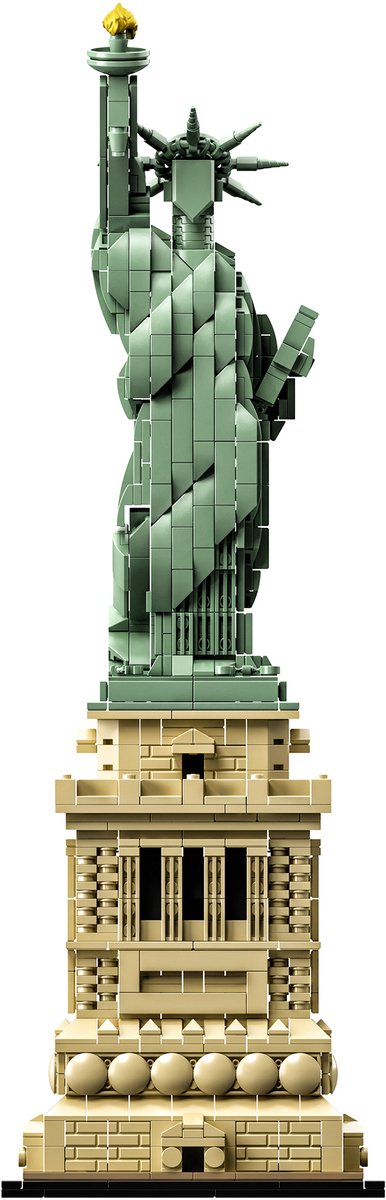 LEGO 21042 Architecture Vrijheidsbeeld Model Bouwset, New York Display en Verzamelmodel voor Volwassenen — afbeelding 21