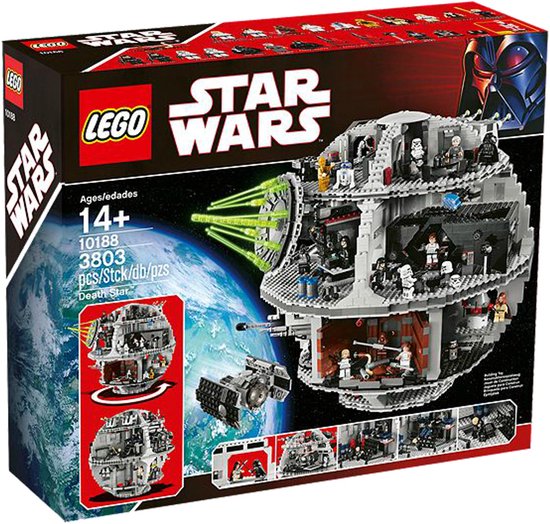 LEGO Star Wars Death Star, Bouwpakket, 14 jaar, 3803 stuk(s)