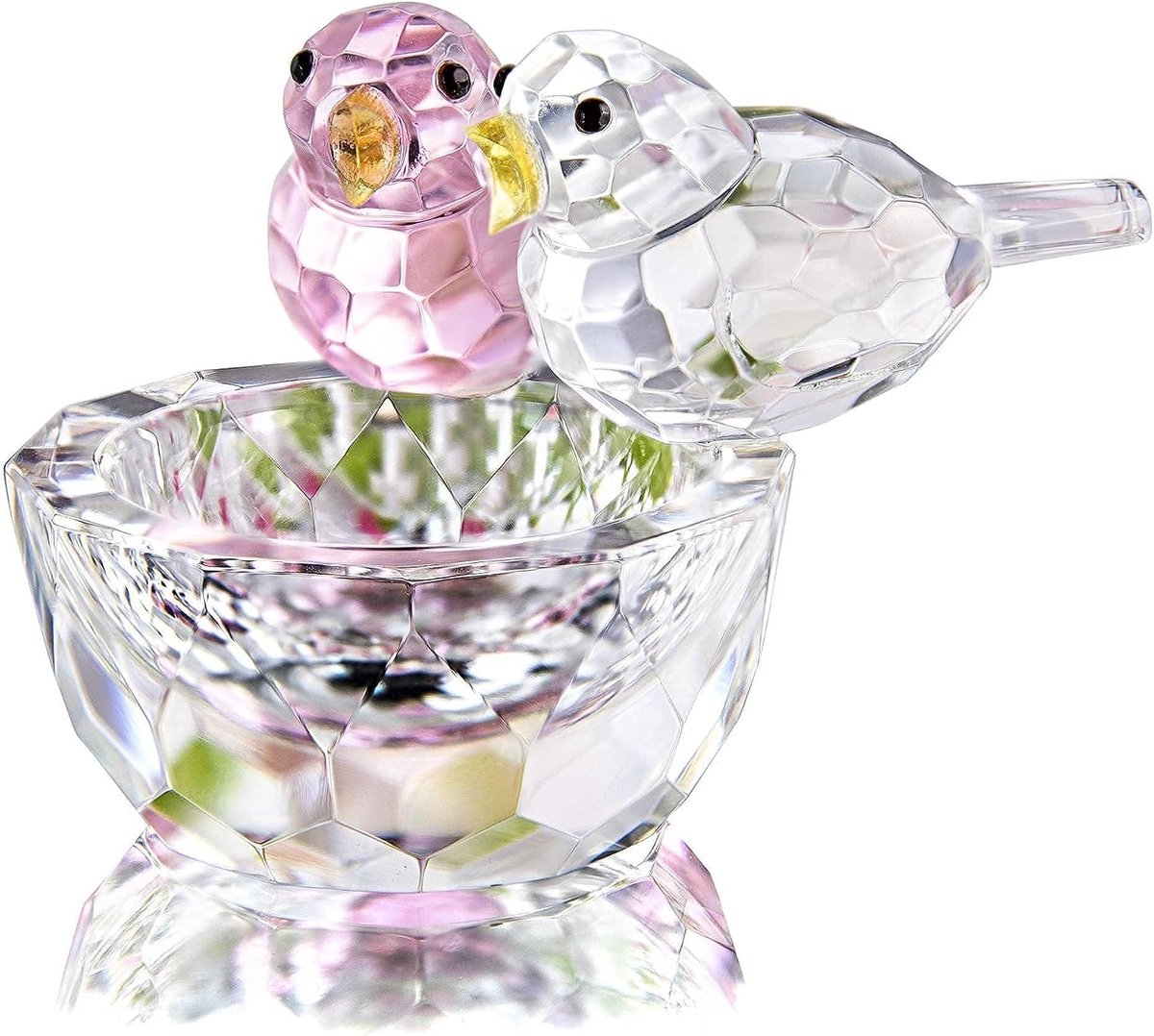 Decoratiekristal - 8,5 cm - Glas - Handgemaakt