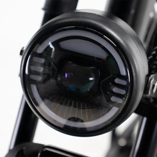Ebikekopen.com Fatbike S20 Pro - Rijklaar - Hydraulische remmen - 2026/2027 Model - Incl. Slot - Telefoonhouder - Alarmsysteem - Voorrekje - Voetensteuntje - Met Accessoires - Elektrische Fiets - QmWheel — afbeelding 2