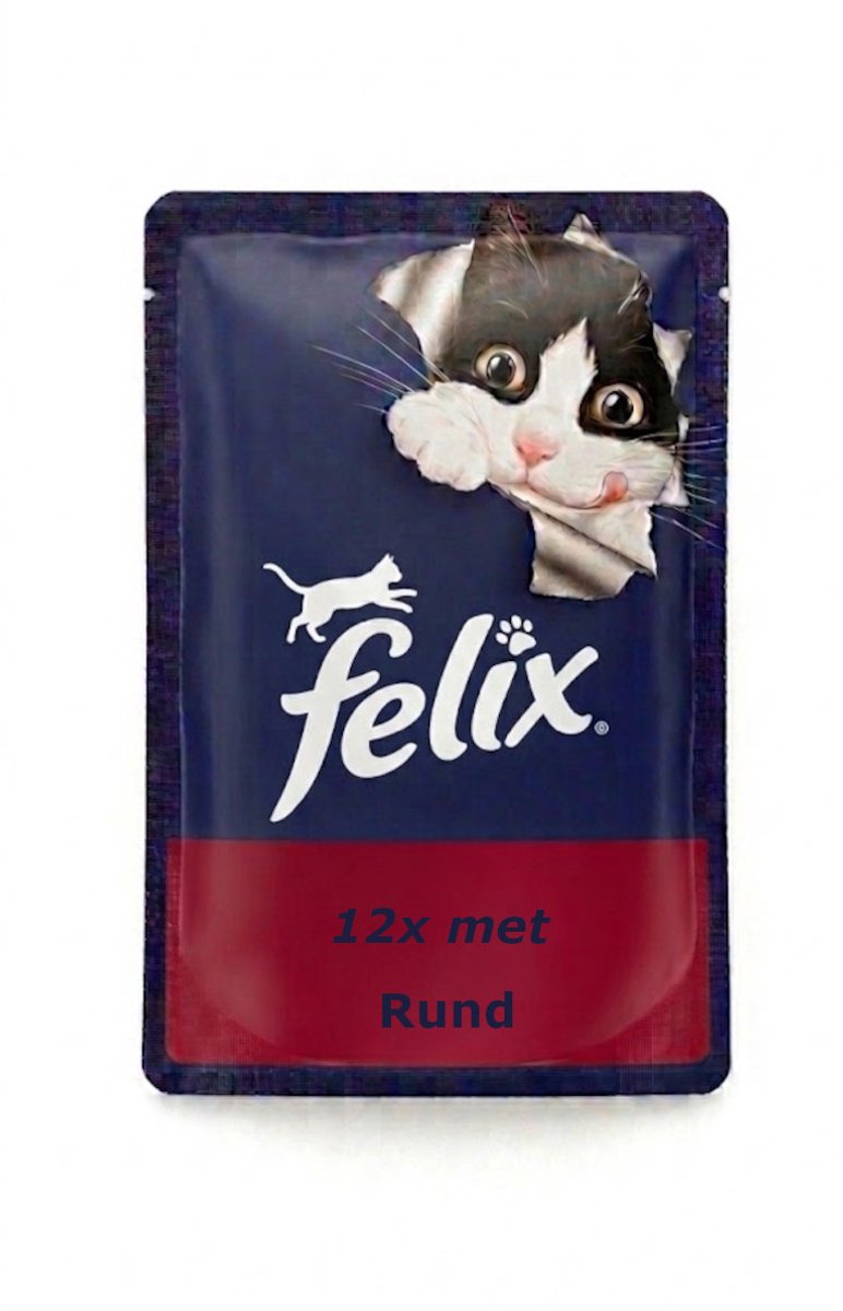 Felix Elke Dag Feest Rund - Monopack - 12x85g
