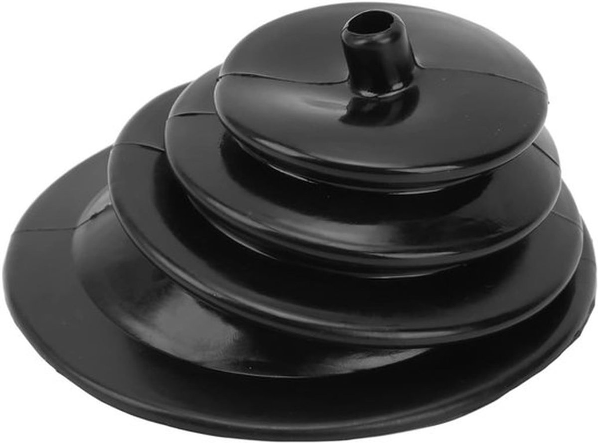 Rubber en metaal shifter boot plaat voor versnellingspook en handrem, stofdicht, universeel, 5.250 inch, 13.3 cm