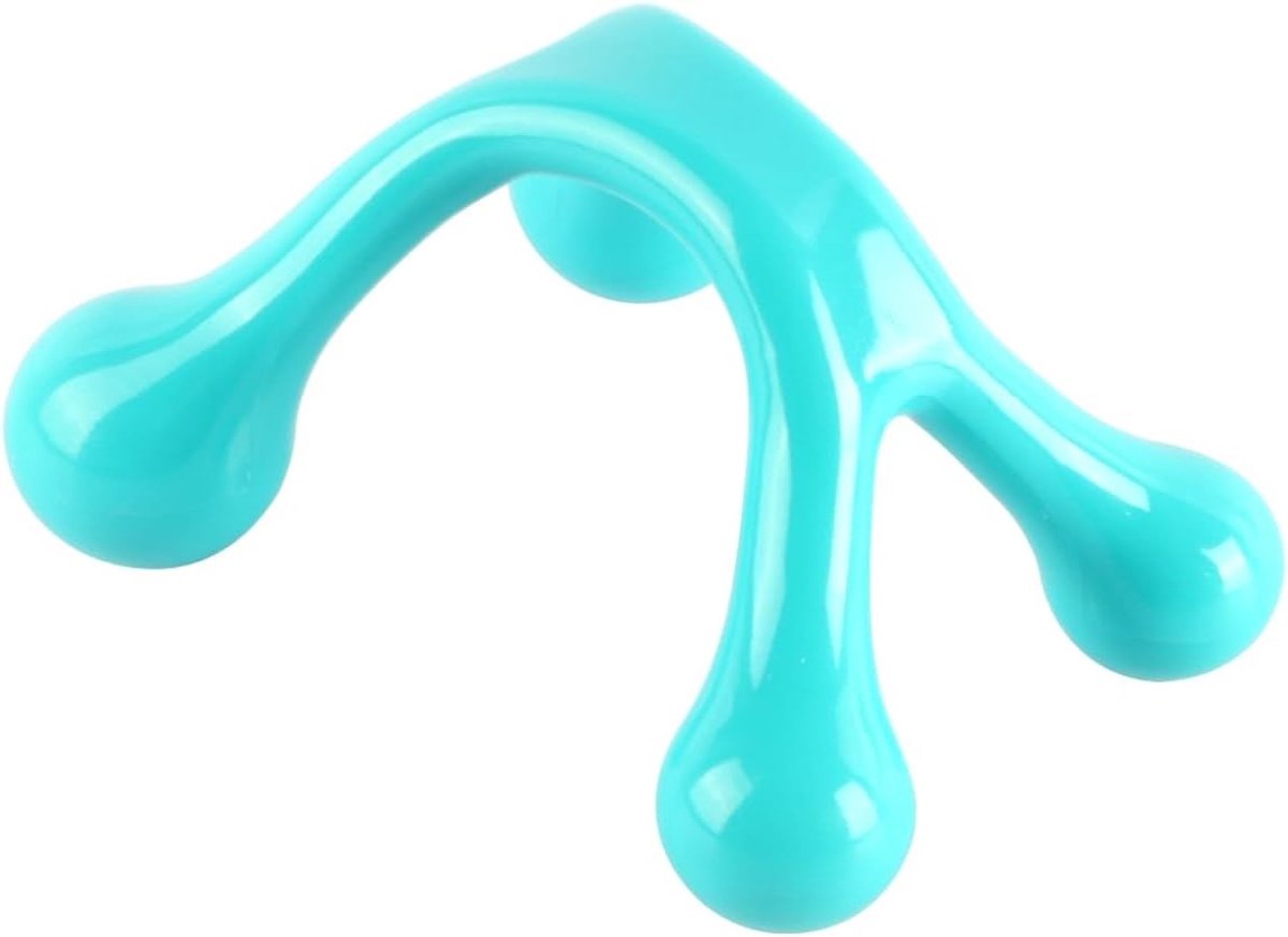 Mini 4 Point Hand Massager voor Trigger Point Therapie en Ontspanning van Lichaam en Geest - Ideaal voor Rug, Nek, Voeten en Benen