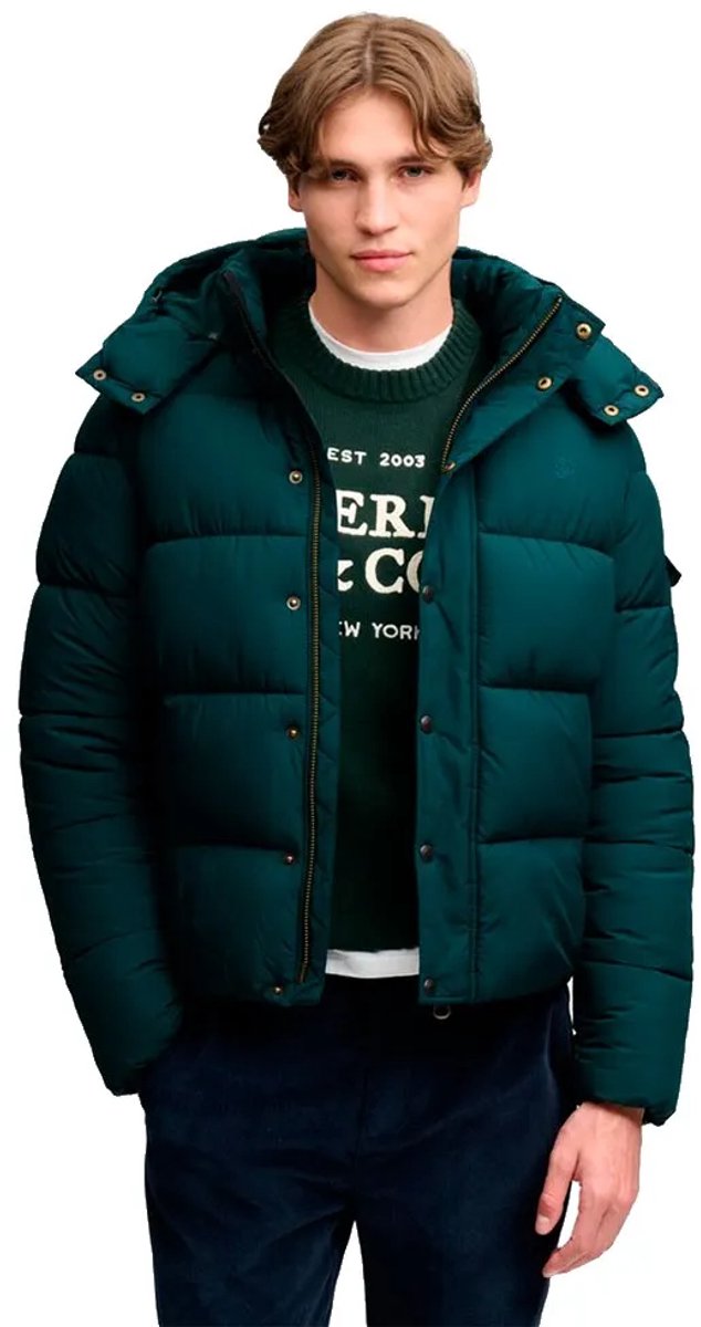 Superdry - Premium Ripstop Pufferjas - Heren - Gewatteerde jassen
