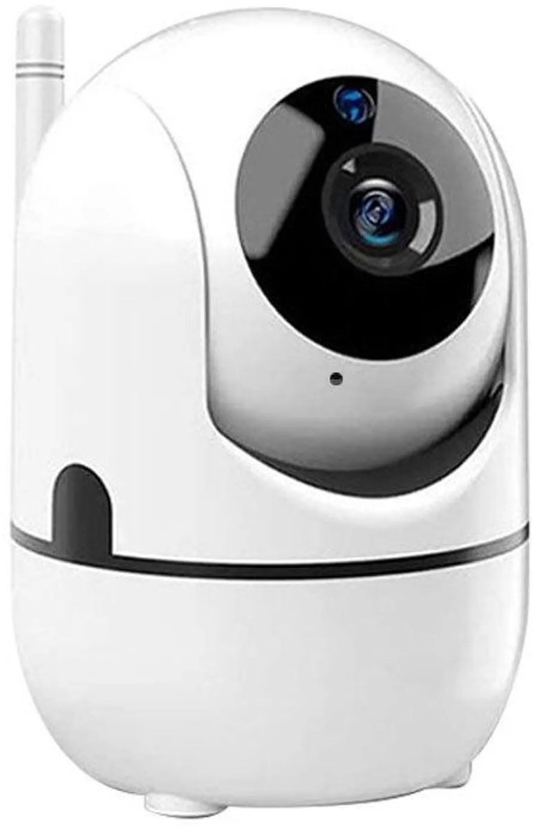 Babyfoon, 1080p HD-camera, nachtzicht, bewegingsdetectie, tweewegsaudio, 355° draai-/kantelrotatie, bediening via mobiele app, delen met familie.