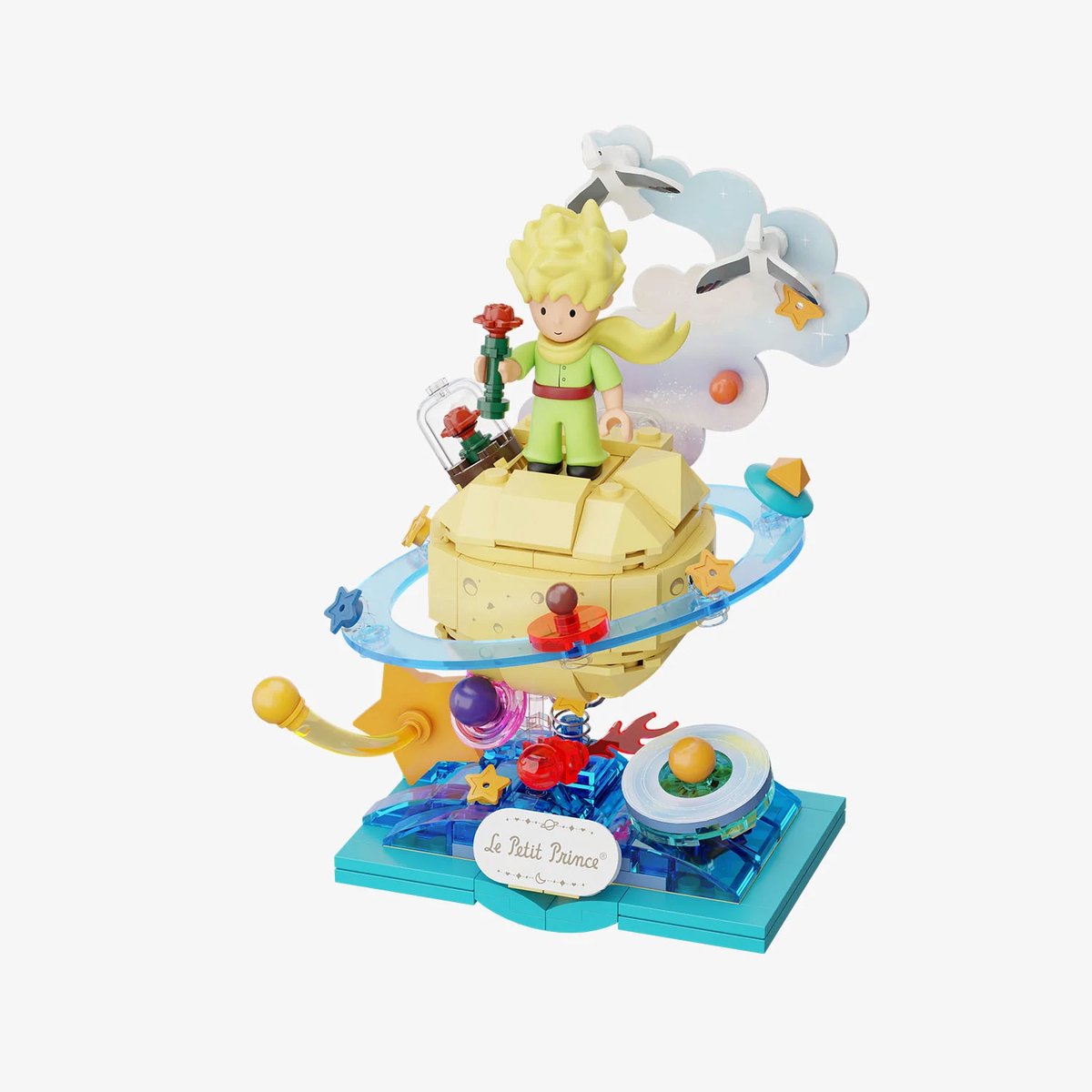 Pantasy, 3D Bouwblokjes, Le Petit Prince, Starry Ride, Planet, 86327, 11x17x9,7cm