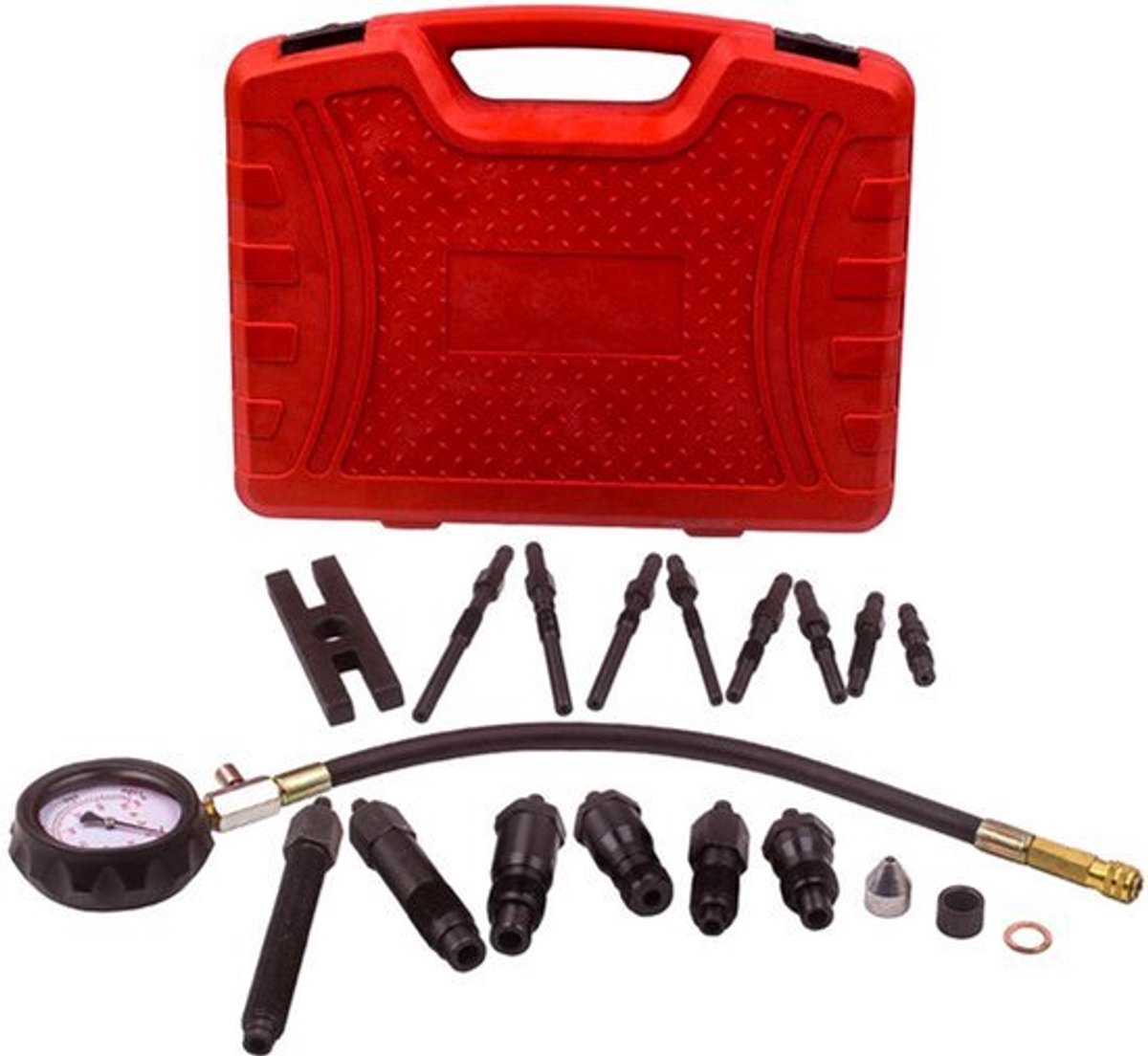 Compressietester Handgereedschap - Enige Uitvoering - 64 Mm Meetbereik - Auto Diagnose - Mechanisch Meter