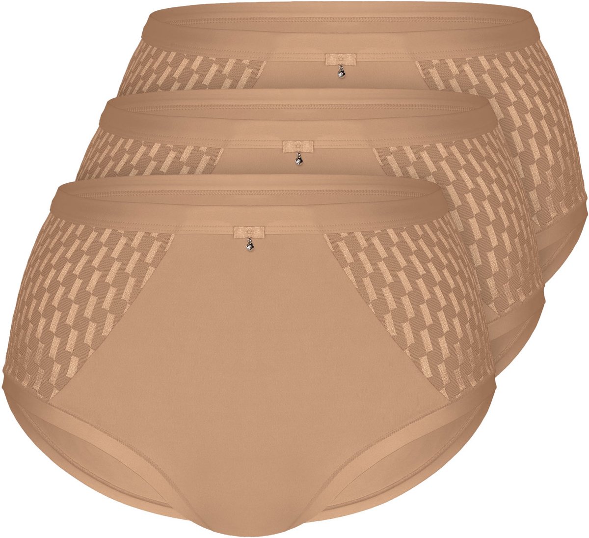 Set van 3 tailleslips Graphical Jacquard