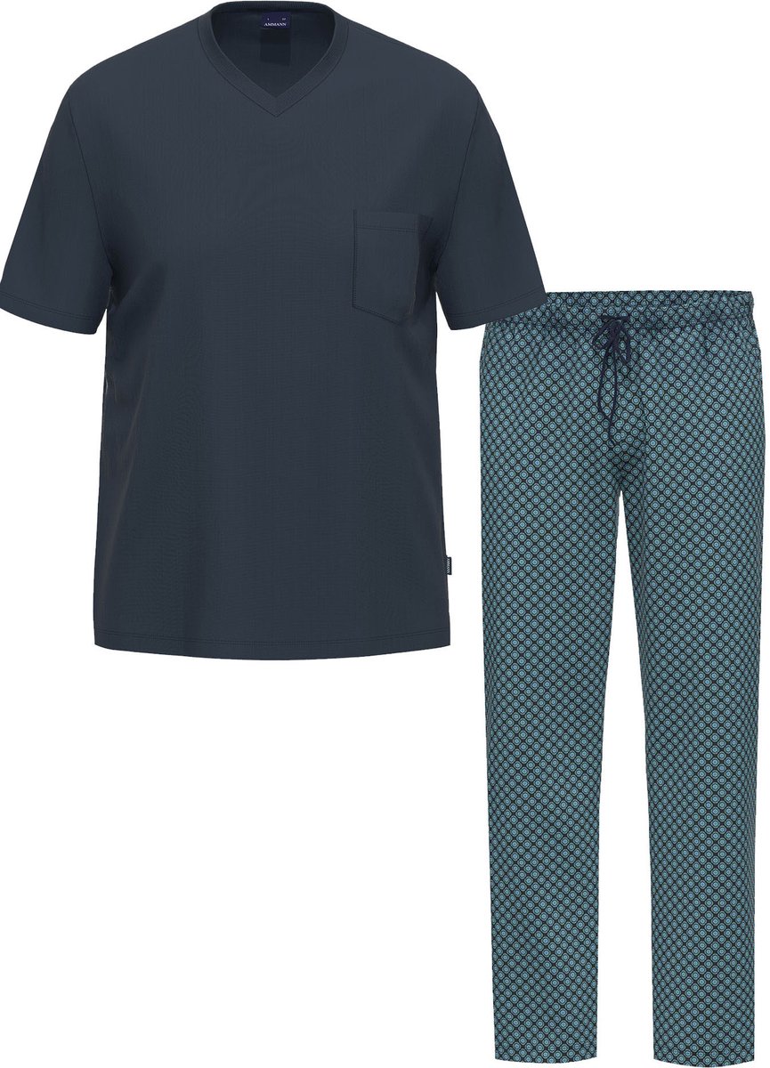 Heren T-shirt, lange broek Night & Relax
