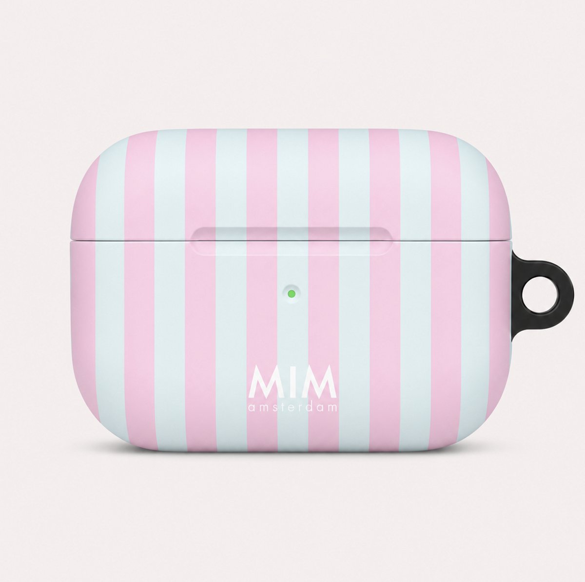 MIM Amsterdam - Cool Crush - Geschikt voor AirPods Pro 2 - AirPod hoesje - Stepen print - AirPod hoesje met print - Shockproof- Cover voor AirPods - Trendy AirPod case