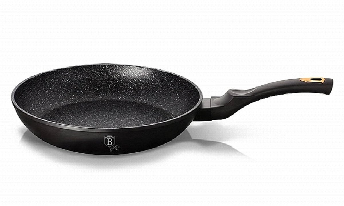 Koekenpan met marmeren afwerking, 24 cm, Black Rose Collection