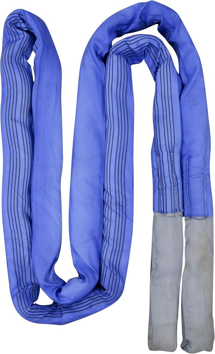 Kettingsling - Blauw - 6 meter - Scheurvaste sleeplus voor zwaar gebruik - Voor het slepen van zware voertuigen