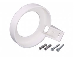 Muurbeugel Geschikt voor TP-Link Deco X50 X55 Mesh WiFi Wandhouder | Stevig En Hoge Kwaliteit | Muur Beugel | Wall Mount Houder | Wit - Inclusief Bevestigingsmateriaal