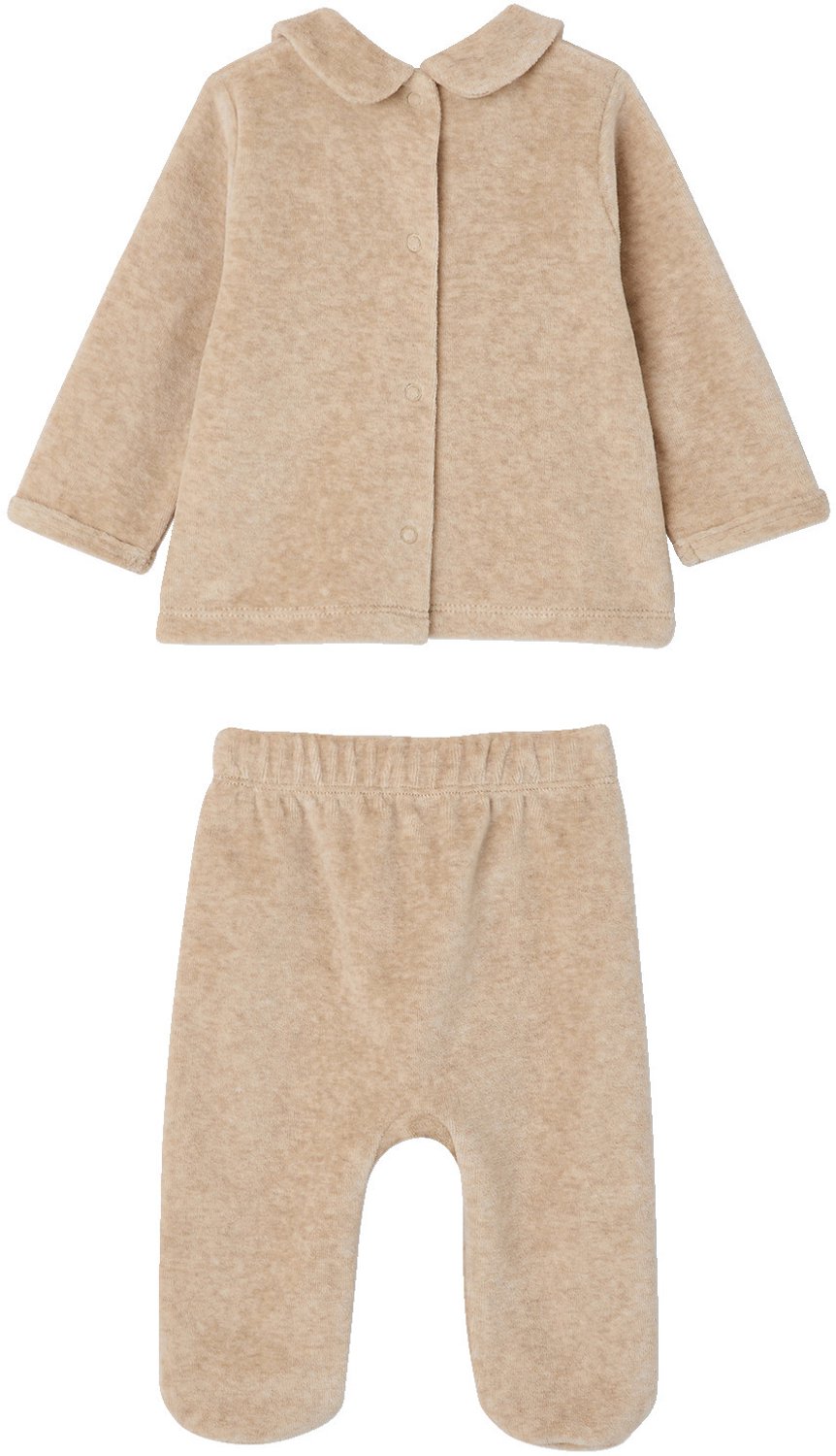 Vertbaudet Set van 2 babymeisjespyjama's