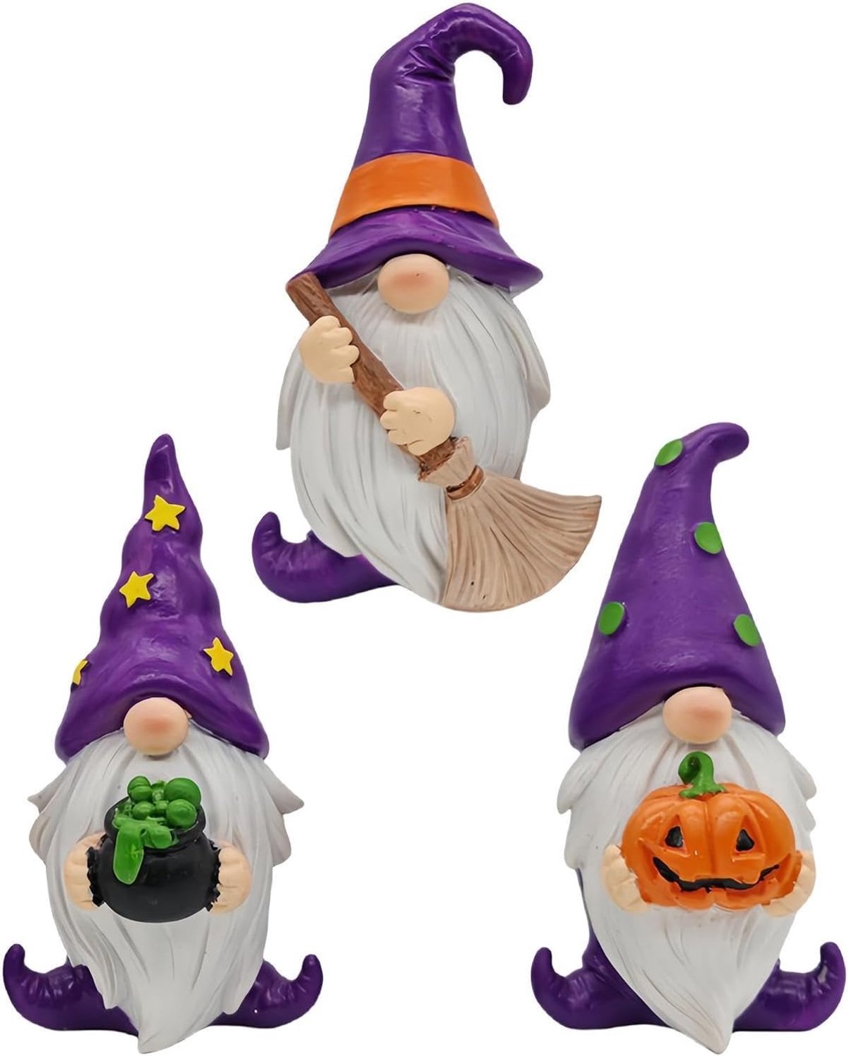 Buiten Halloween hars sculptuur