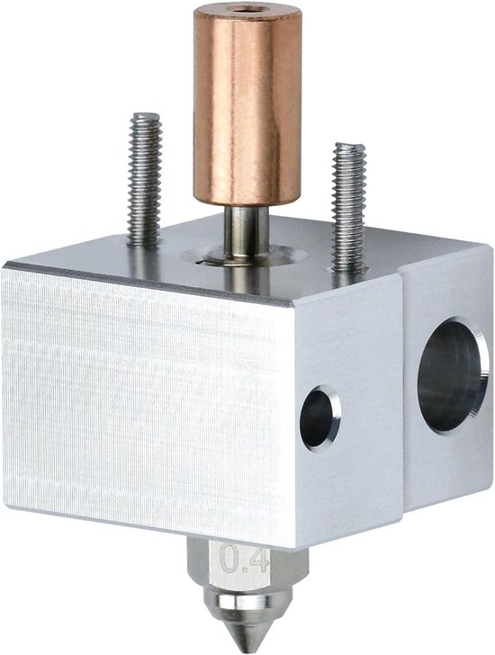 Upgrade Ender 3 V3 SE Hotend Kit 300℃ Bimetaal Heatbreak Plated Nozzle Hoge Temperatuur Hoge Snelheid Extruder Printkop w/Siliconen Sok Compatibel met Creality Ender3 V3 SE 3D-printer — afbeelding 5