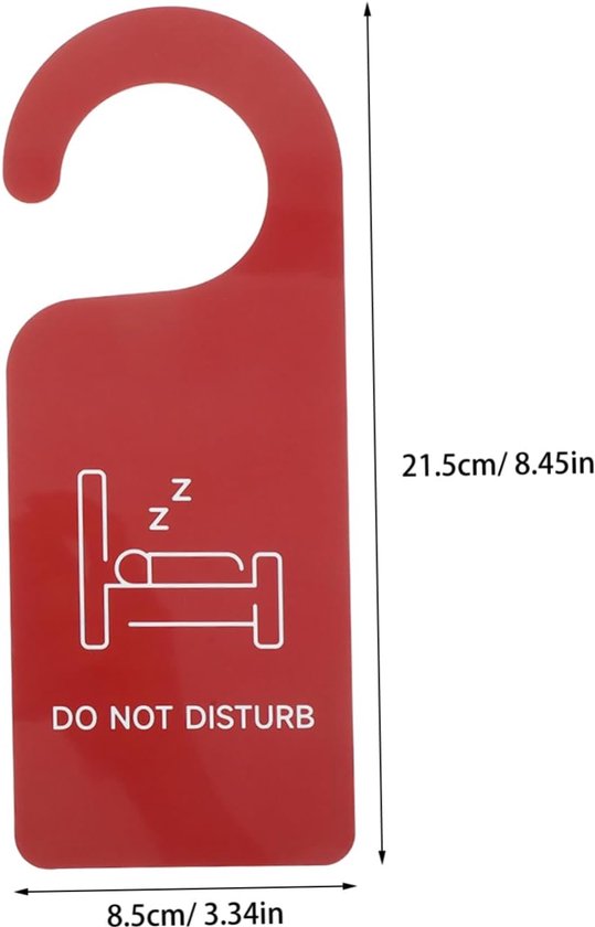 2 Stuks deur vermelding niet bord open gesloten teken open dicht teken geleid hotel deurstopper deurknop hanger teken hotel deur hanger teken hangdeurteken slaapkamer tekenen pvc — afbeelding 5