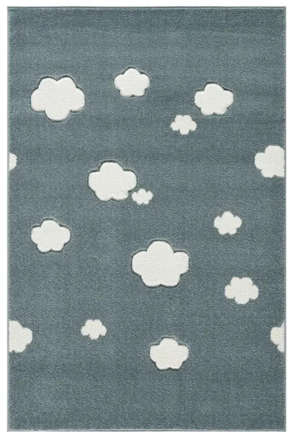 Livone kindertapijt wolken mint 160 x 230 cm