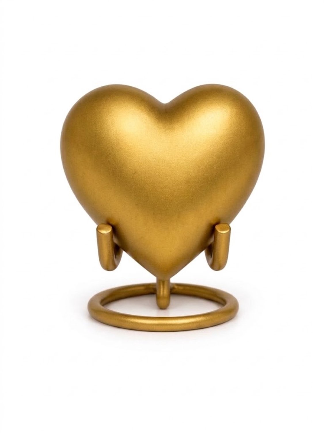 Mini As Urn - 100ML - Uniek - Mini Urn - Crematie Urn - Kunst - Voor Huisdieren of Menselijk As - Crematie As - Decoratie Urn - Gold